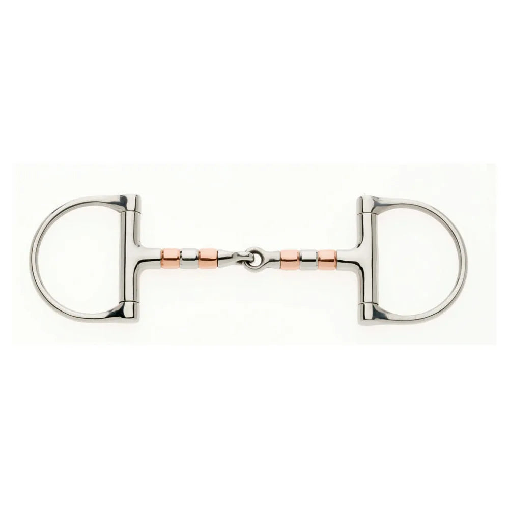 Copper Roller D Ring Snaffle