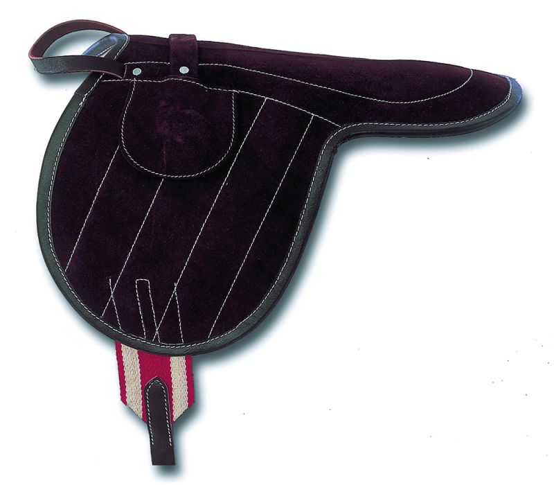 Windsor Hide Covered Pony Pad With Fixed Girth