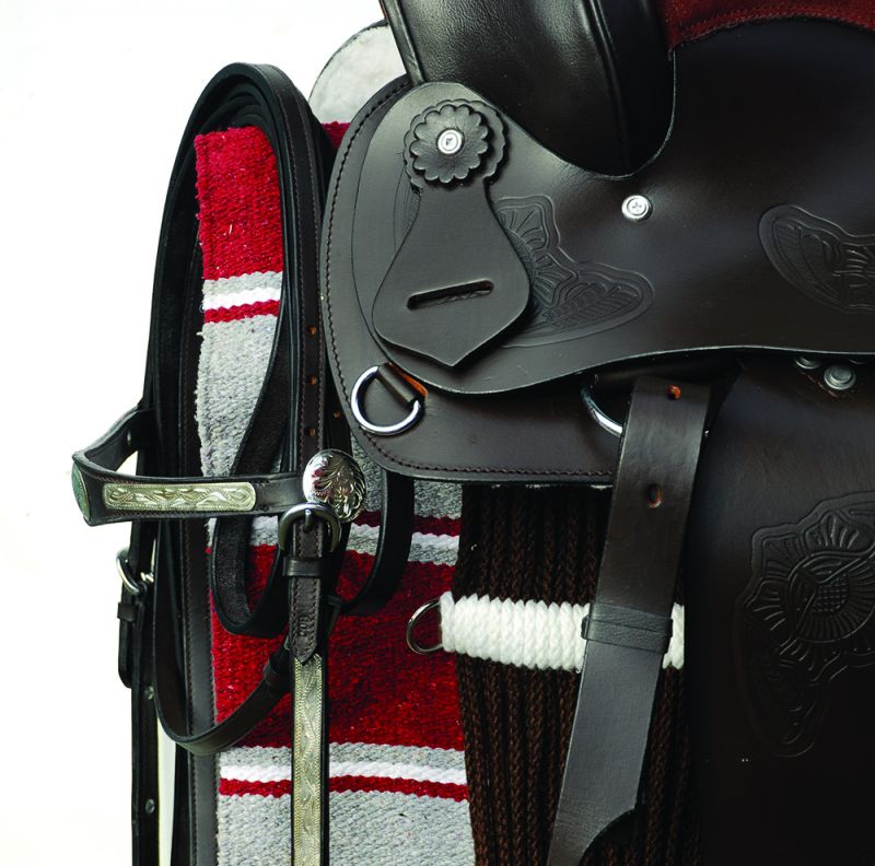 Windsor Western Saddle, Bridle And Saddle Pad Set