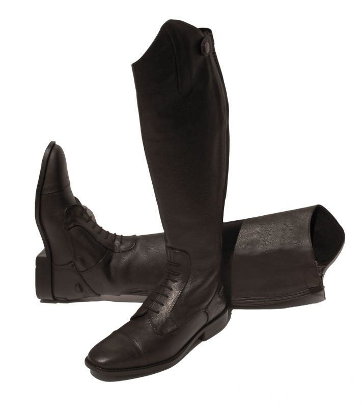 Rhinegold Elite Luxus Leather Riding Boots GORGEOUS RICH BROWN.