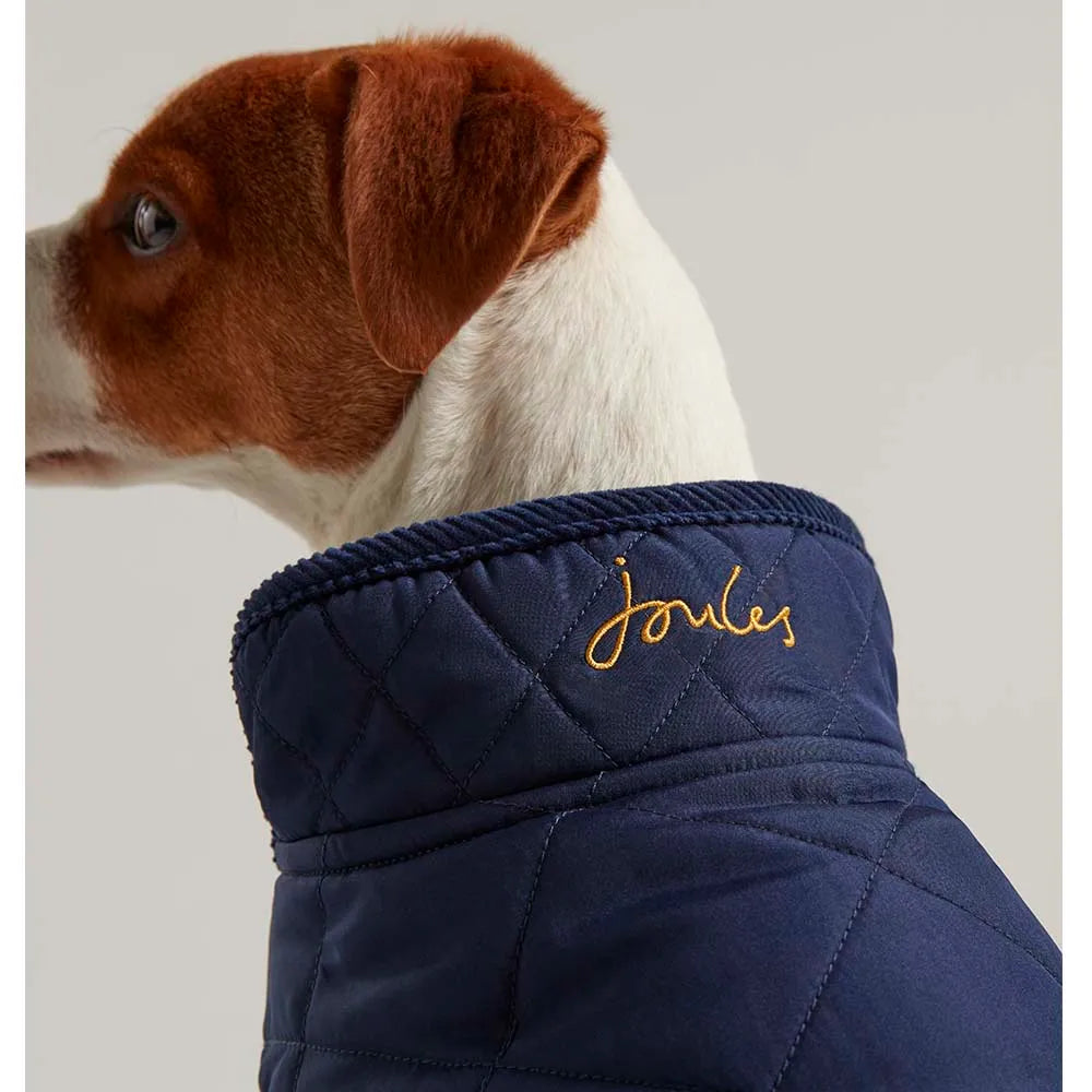 Joules Quilted Dog Coat