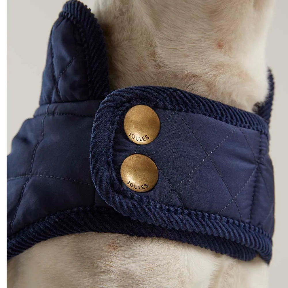 Joules Quilted Dog Coat