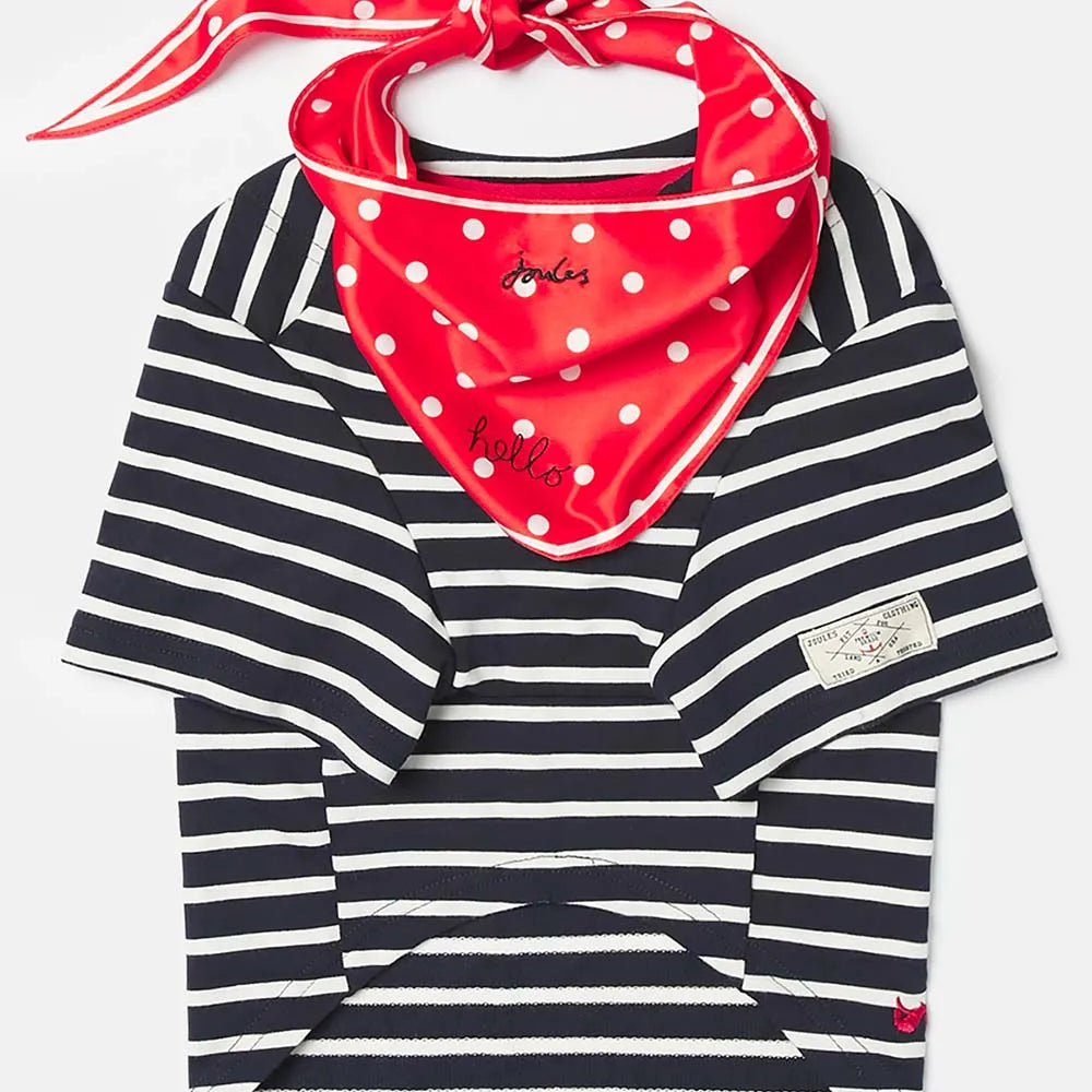 Joules Harbour Top & Neckerchief Set - medium only